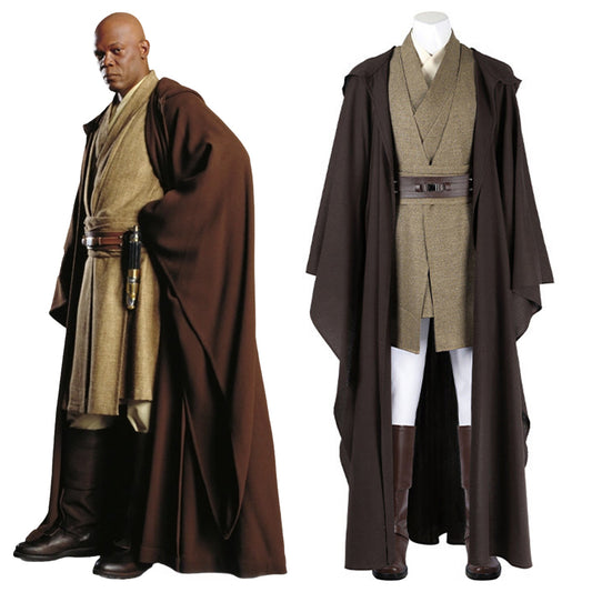 Star Wars: Episode II Mace Windu Cosplay Costume