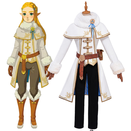 TLOZ: Tears of the Kingdom Princess Zelda Winter Wear Cosplay Costume