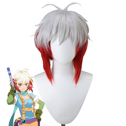 Honkai: Star Rail Arlan Silber Cosplay Perücke