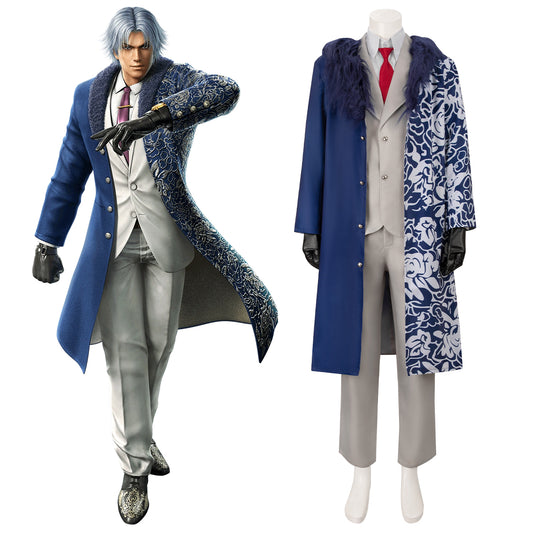 Tekken 7 Lee Chaolan Cosplay Costume