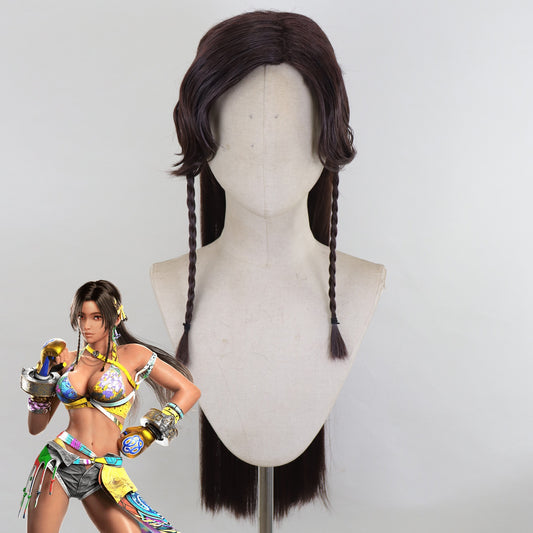 Tekken 8 Miary Zo Black Cosplay Wig