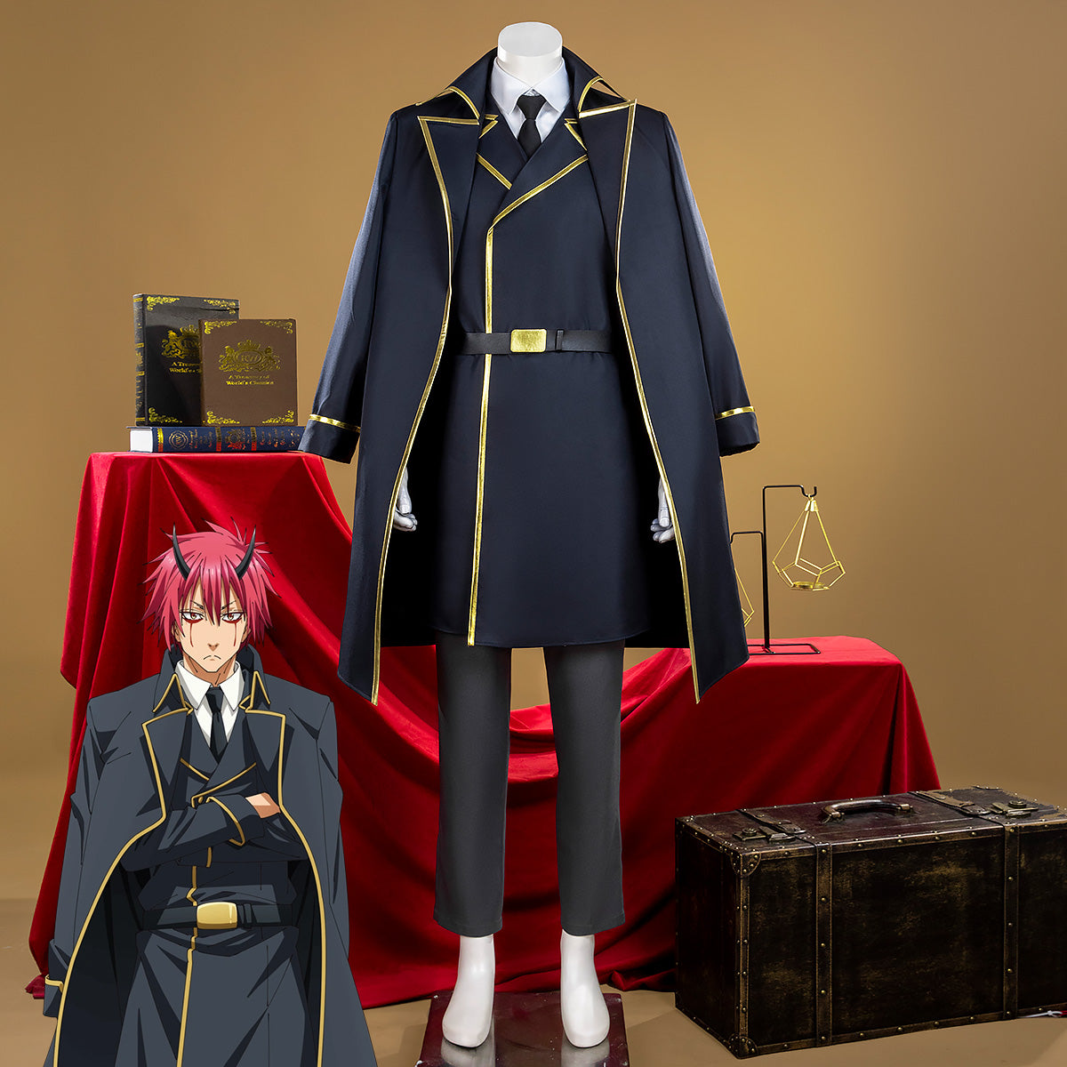That Time I Got Reincarnated as a Slime Tensei Shitara Slime Datta Ken 2 Season Benimaru Cosplay Costume