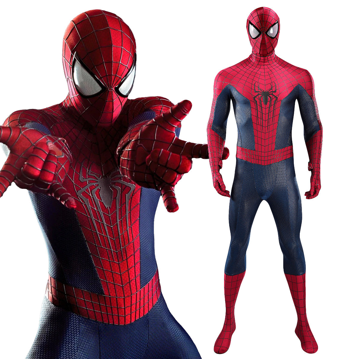 The Amazing Spider-Man 2 Movie Spider-Man Peter Parker Premium Edtion Cosplay Costume