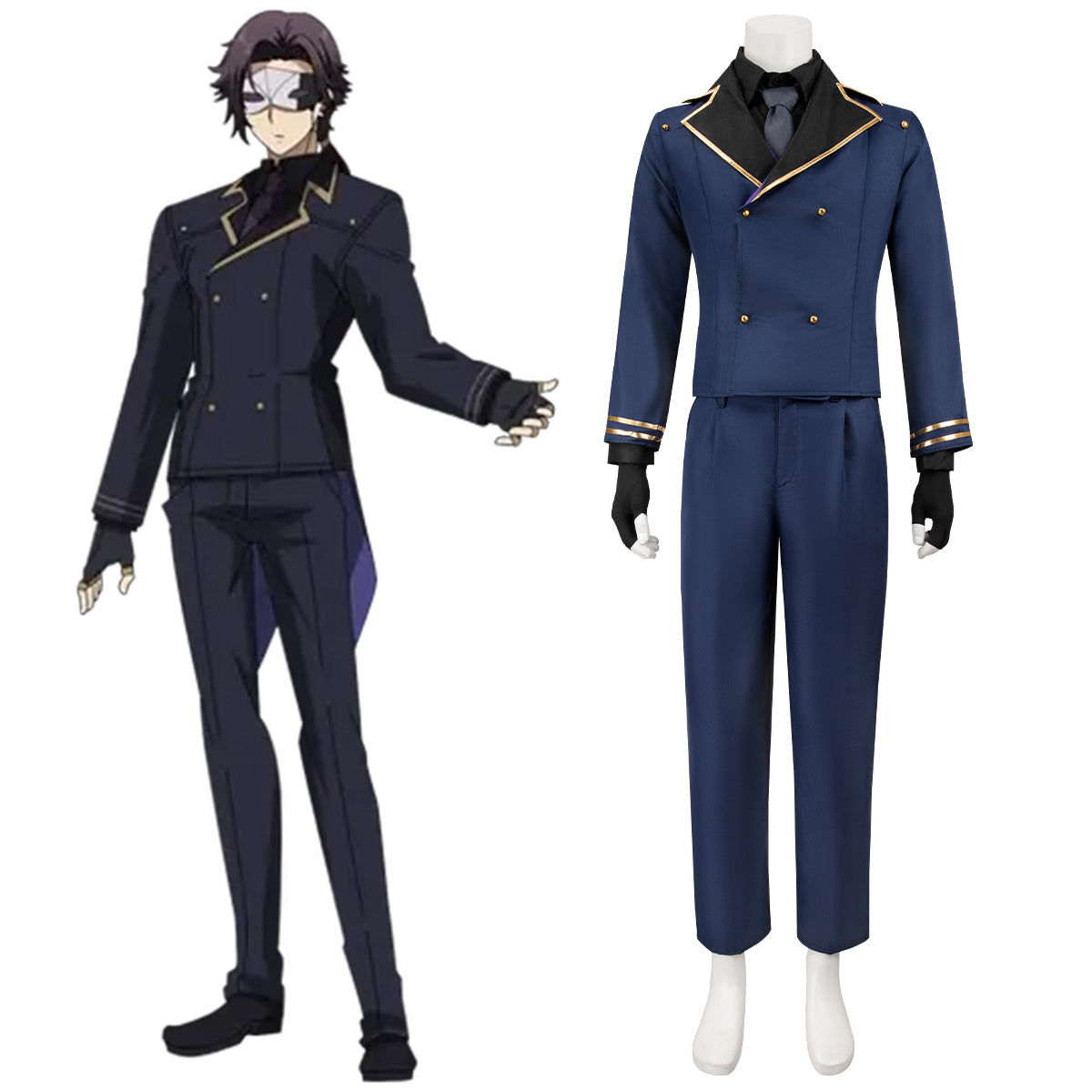 The Eminence in Shadow Cid Kageno John Smith Cosplay Costume