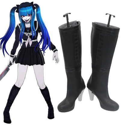 Akatsuki Deidara aus Naruto Halloween Weiße Schuhe Cosplay Stiefel