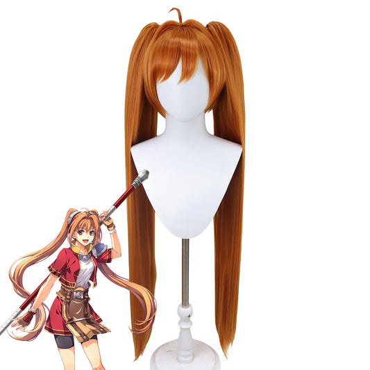 The Legend of Heroes: Trails in the Sky the 1st Estelle Bright Orange Cosplay Wig