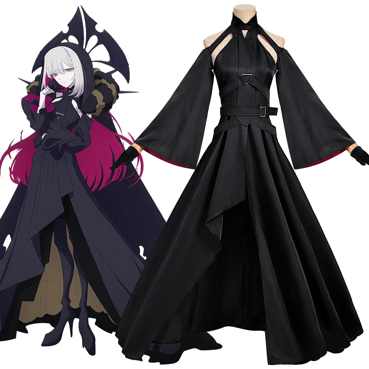 The Ribbon Hero Velvet Cosplay Costume