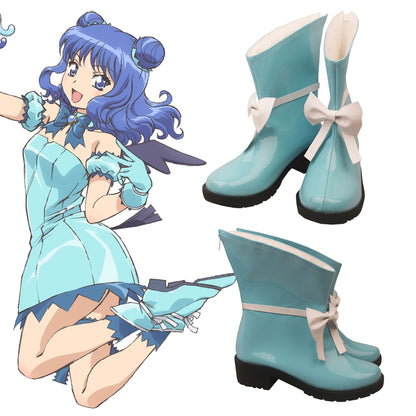 Tokyo Mew Mew 2022 New Edition Minto Aizawa Blue Cosplay Shoes