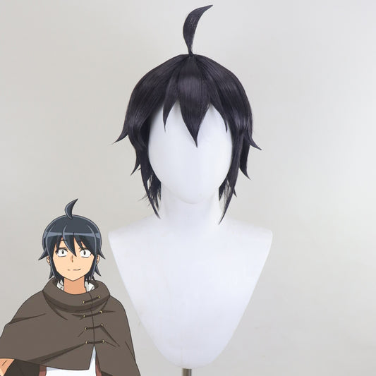 Tsukimichi: Moonlit Fantasy Makoto Misumi Black Cosplay Wig
