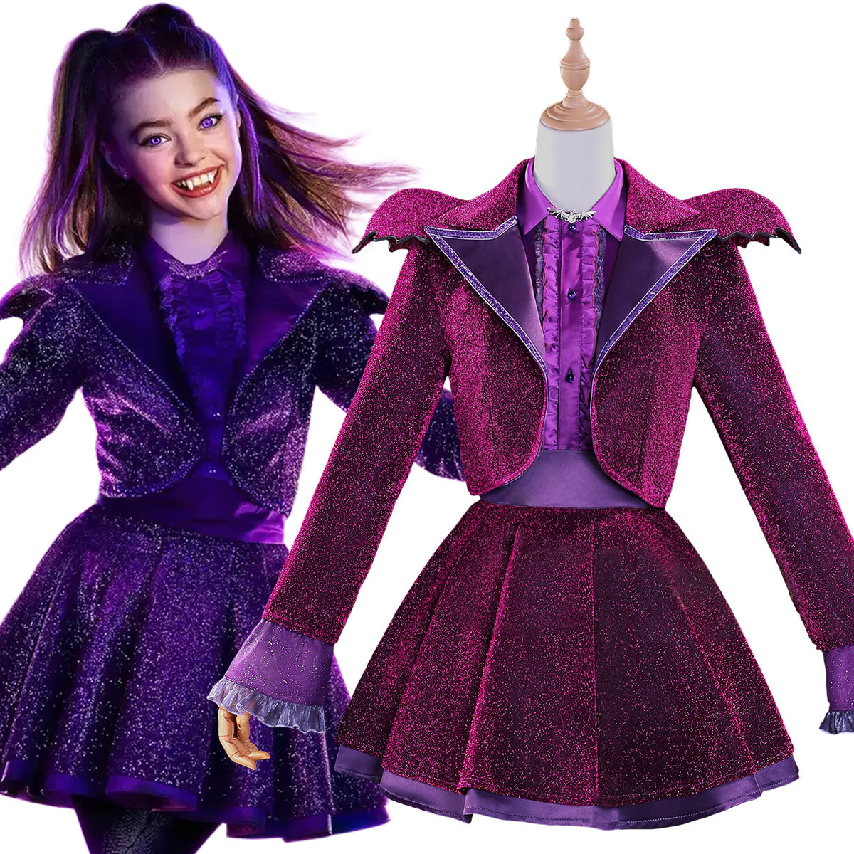 Vampirina: Teenage Vampire Vampirina Cosplay Costume