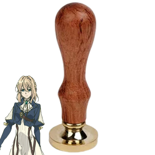 Violet Evergarden Violet Evergarden Wax Seal Stamp Full Set Cosplay Accessory Prop