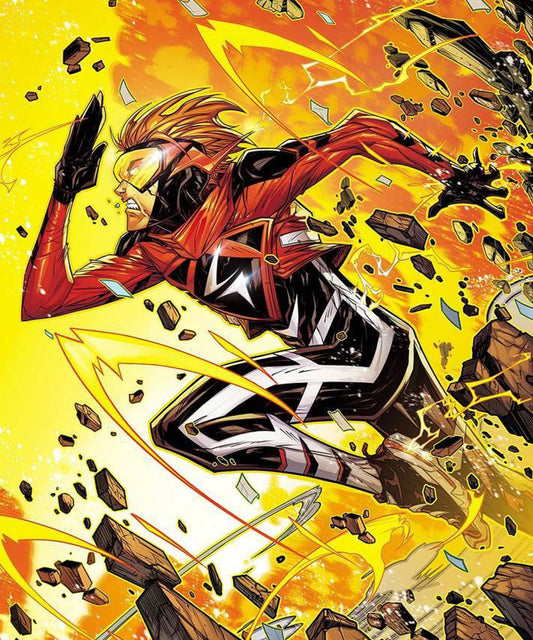 DC Absolute Universe The Flash Flash Wally West Suit Cosplay Costume