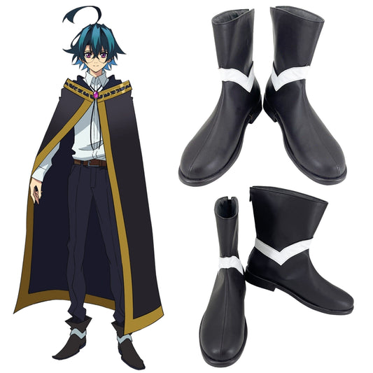 Wistoria Wand and Sword Will Serfort Brown Cosplay Shoes