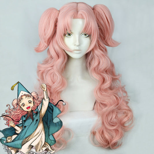 Witch Hat Atelier Anime Tetia Pink Cosplay Wig