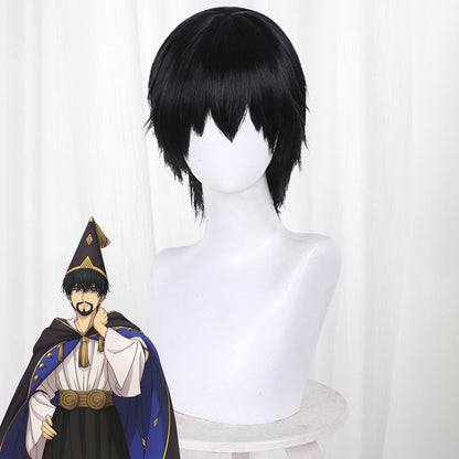 Perruque de cosplay en argent Honkai: Star Rail Arlan