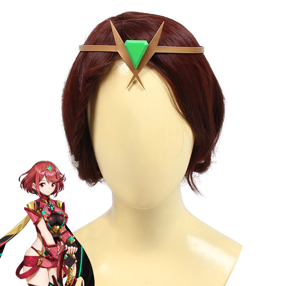 Xenoblade Chronicles 2 Pyra Headwear Cosplay Accessory Prop