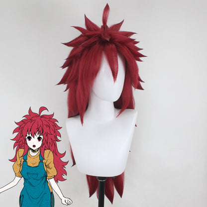 Your Turn To Die Nao Egokoro Red Cosplay Wig