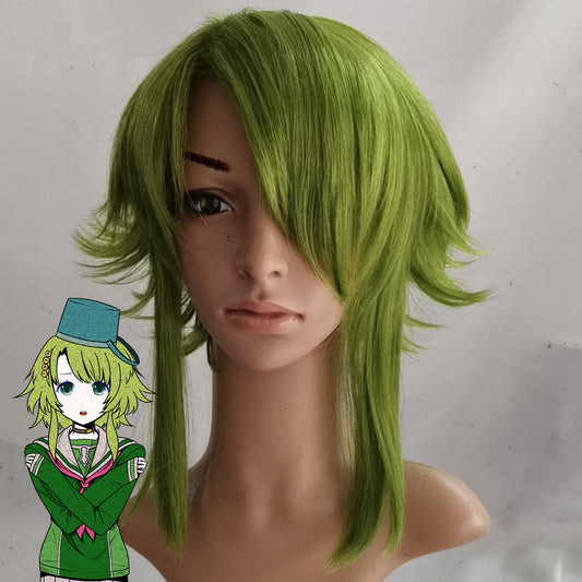 Your Turn to Die Kanna Kizuchi Green Cosplay Wig