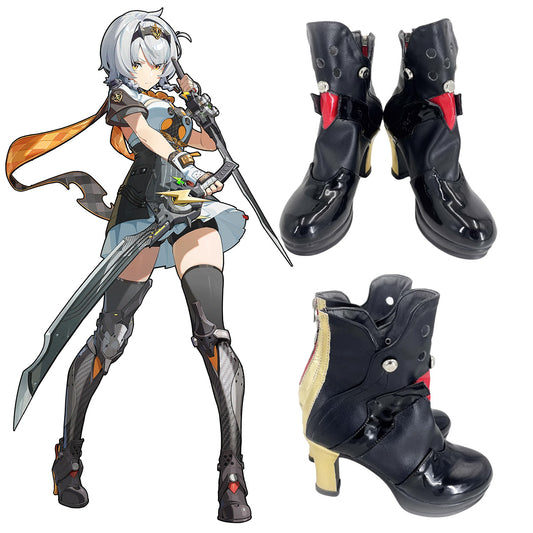 Zenless Zone Zero ZZZ Silver Soldier - Anby Cosplay Shoes