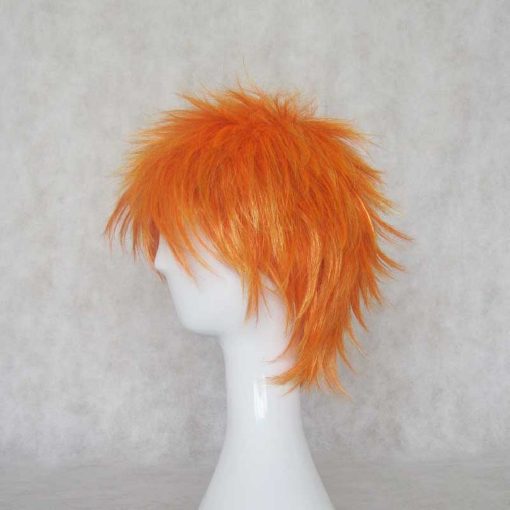 Bleach Kurosaki ichigo Orange Cosplay Wig