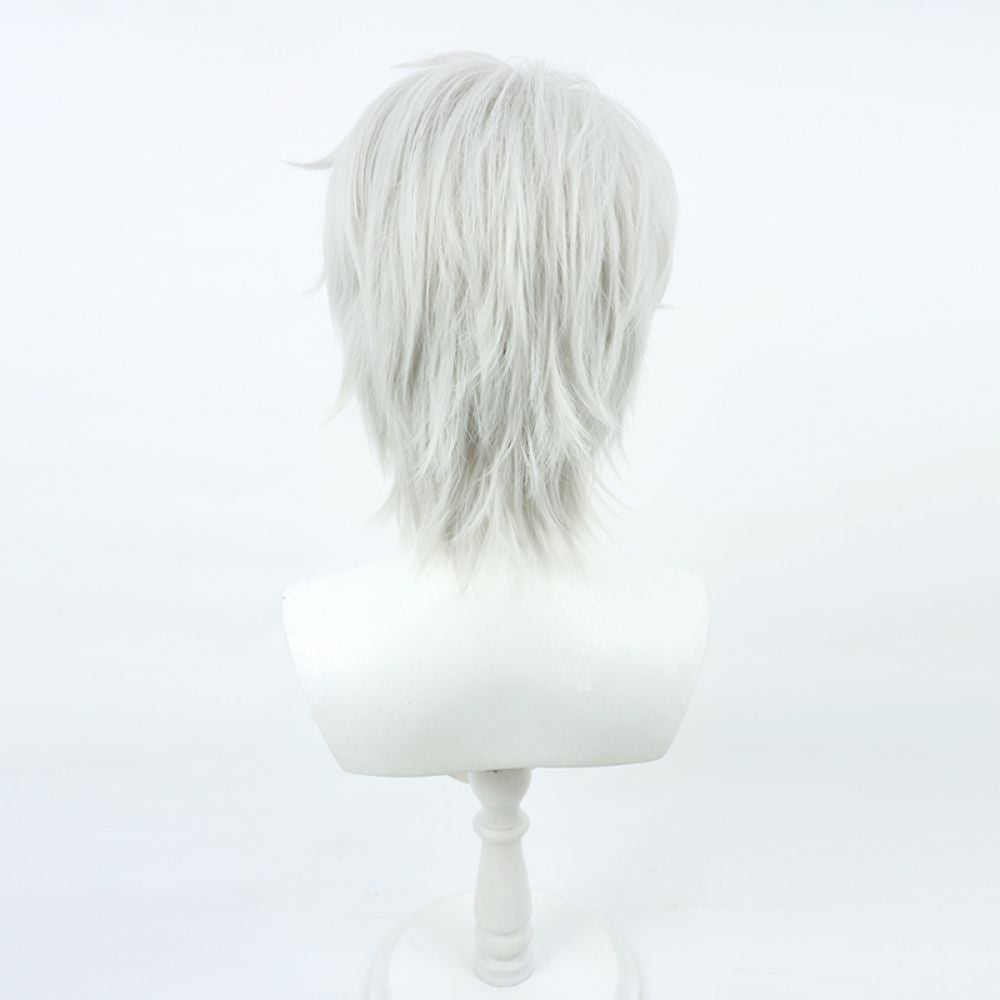 BLEACH TYBW OG GOTEI-13 Shihouin Chika Silver Cosplay Wig