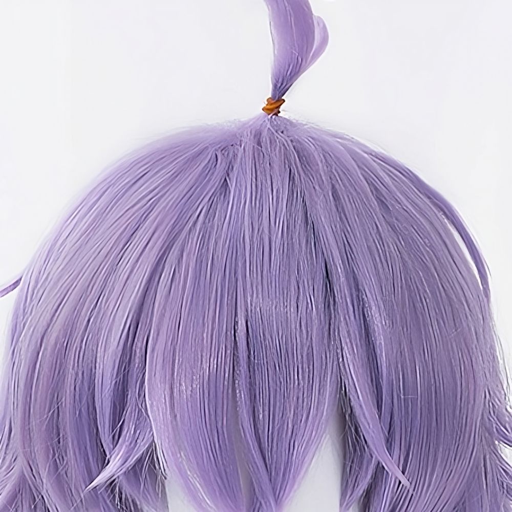 Honkai: Star Rail Bailu Purple Cosplay Wig