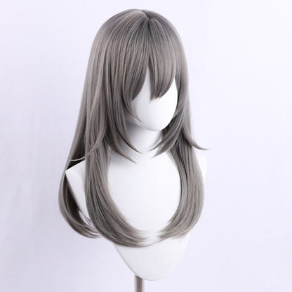 Honkai: Star Rail Female The Trailblazer Grey Cosplay Wig
