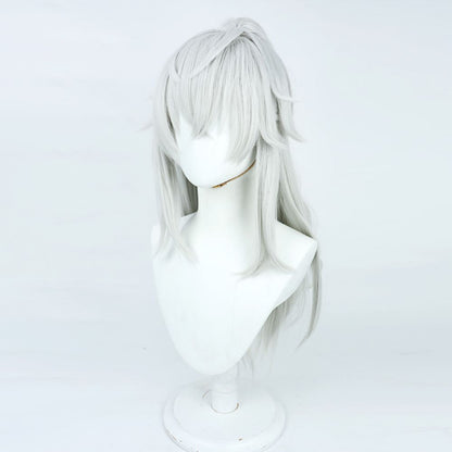 Honkai: Star Rail Jing Yuan Silver Cosplay Wig