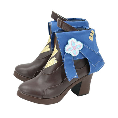 Honkai: Star Rail 7 de marzo zapatos de cosplay marrón