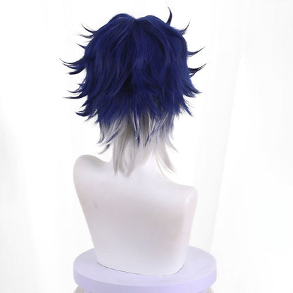 Honkai: Star Rail Sampo Blue Cosplay Wig