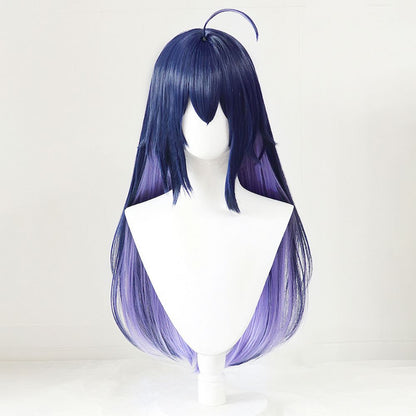 崩壞：星軌西爾紫色角色扮演假髮