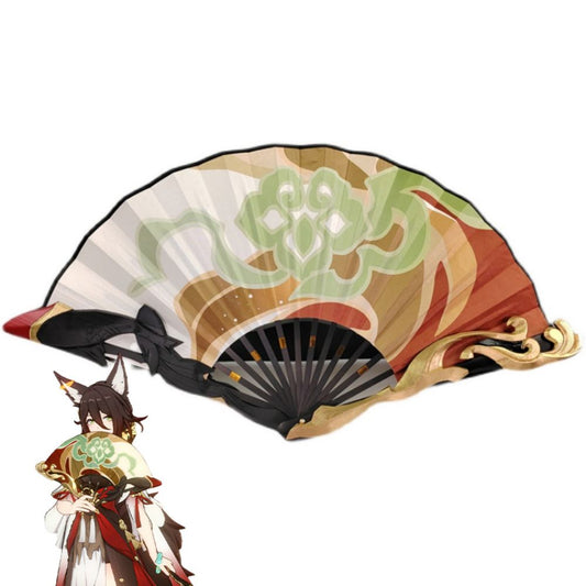Honkai: Star Rail Tingyun Holding Fan Cosplay Accessory Prop