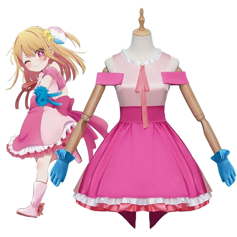 OSHI NO KO Anime Ruby Hoshino Idol Outfit Cosplay Costume Gcosplay oshi-no-ko-anime-ruby-hoshino-idol-outfit-cosplay-costume-gcosplay