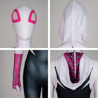 Costume de Gwen Stacy Cosplay de Spider-Man: à travers le Spider-Verse