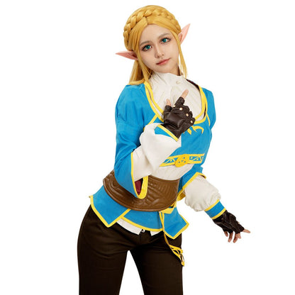Prinzessin Zelda Cosplay Kostüm Die Legende von Zelda: Tränen des Königreichs