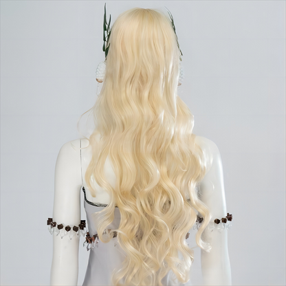 The Legend of Zelda: Tears of the Kingdom Queen Sonia Golden Cosplay Wig
