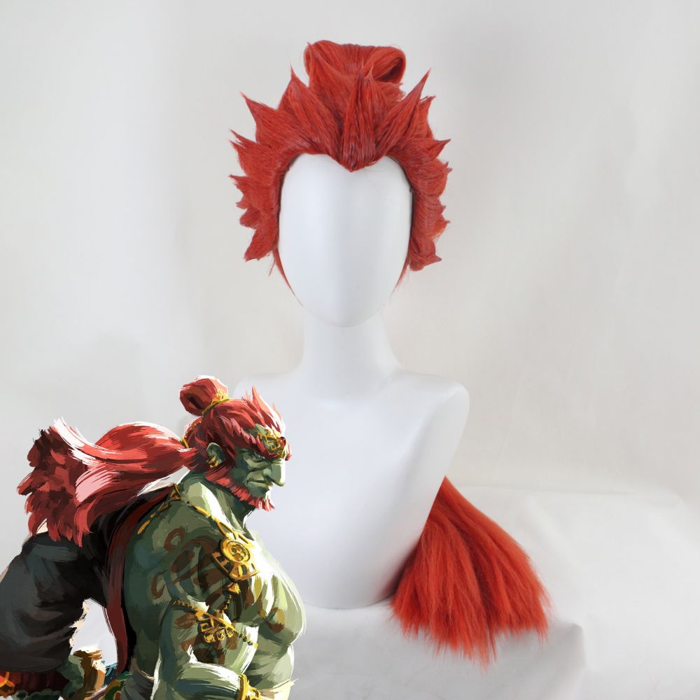 The Legend of Zelda: Tears of the Kingdom The mighty Demon King, Ganondorf Cosplay Wig