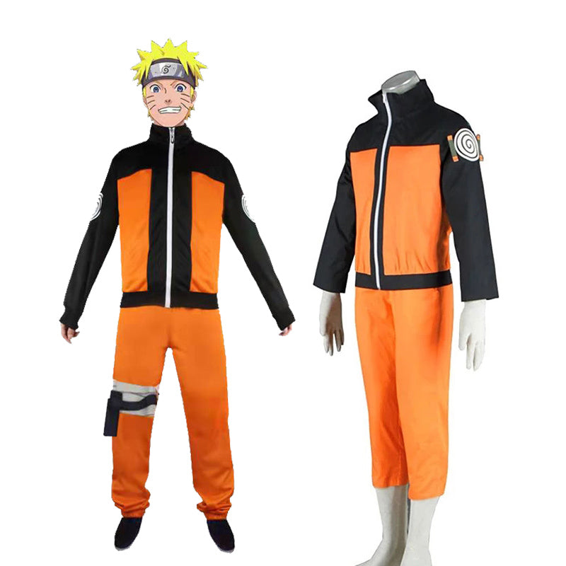 Child Size Kids Size Young Uzumaki Naruto from Naruto Halloween Cosplay Costume