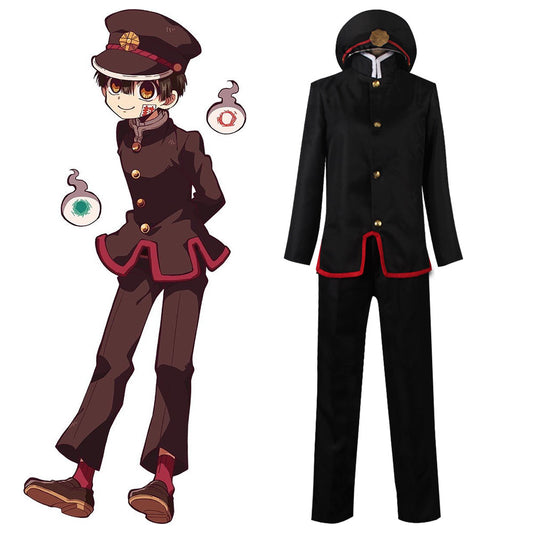Jibaku Shounen Hanako-kun Hanako Yugi Amane Anime Costume Cosplay