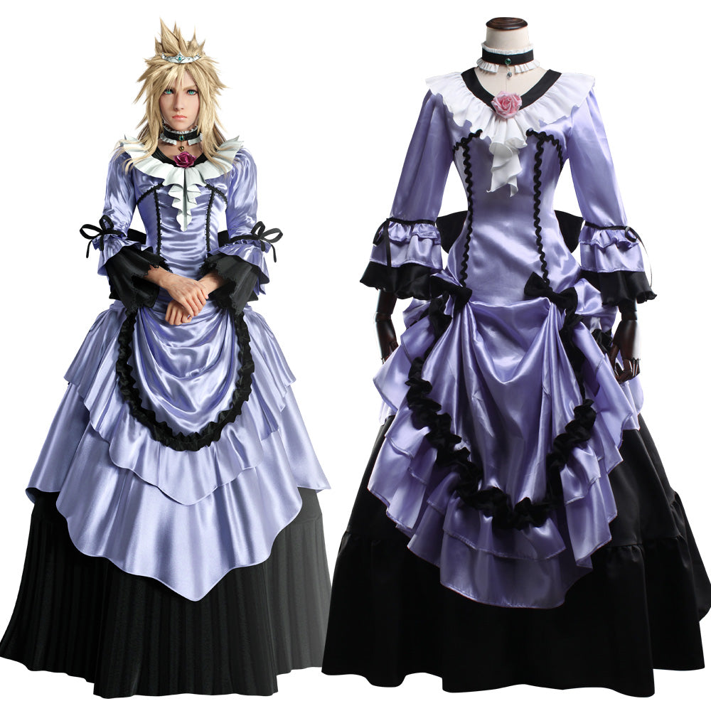 Final Fantasy VII Remake Cloud Strife Girl Ver3 Cosplay Costume