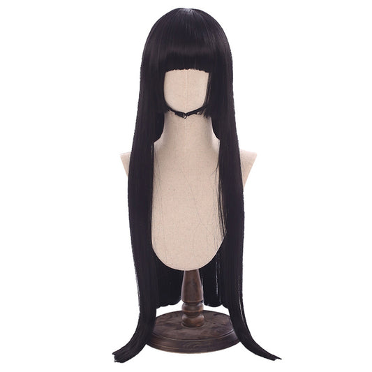 Jibaku Shounen Hanako-kun Hanako Yugi Amane JK Parrucca Cosplay lunga nera femminile