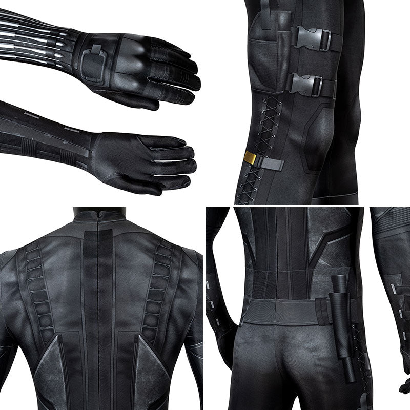 DC The Batman 2022 Bruce Wayne Robert Pattinson Zentai mono disfraz de Cosplay