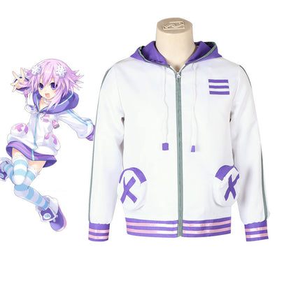 Costume cosplay del cappotto di Nettuno di Hyperdimension Neptunia
