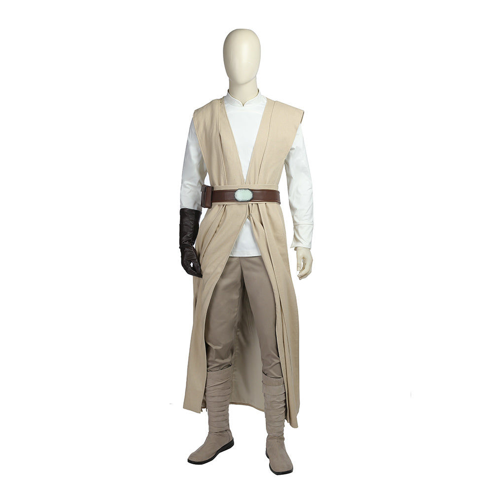 Star Wars The Last Jedi Luke Skywalker Cosplay Costume - Pas de bottes