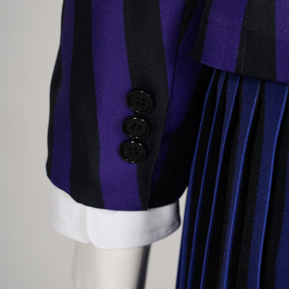 星期三（2022 電視劇）Nevermore Academy Uniform 紫色女角色扮演服