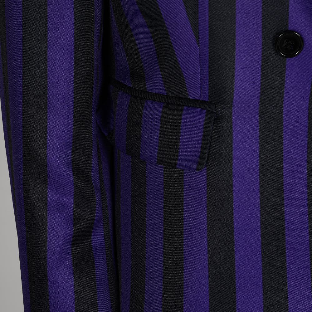 Mercredi (série télévisée 2022) Nevermore Academy uniforme violet femme Cosplay Costume
