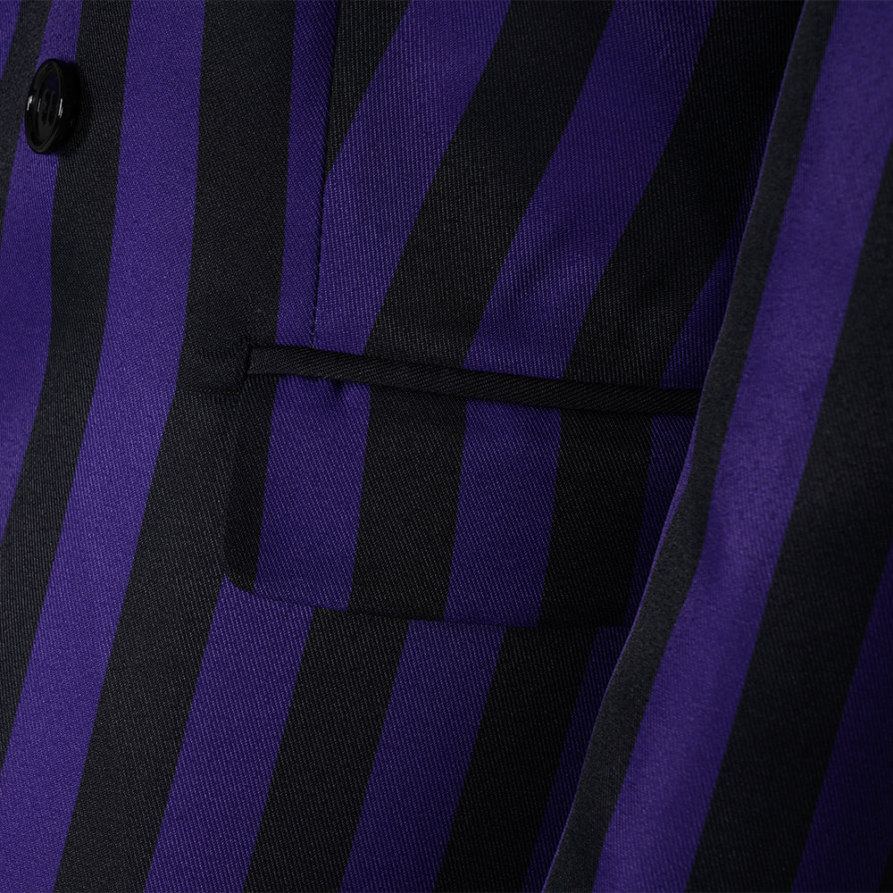 星期三（2022 電視劇）Nevermore Academy Uniform 紫色女角色扮演服