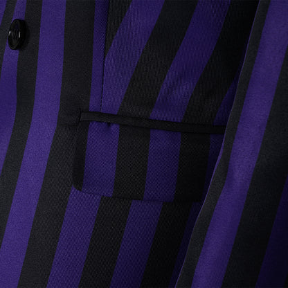 星期三（2022 電視劇）Nevermore Academy Uniform 紫色女角色扮演服