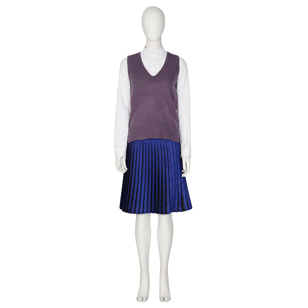 星期三（2022 電視劇）Nevermore Academy Uniform 紫色女角色扮演服