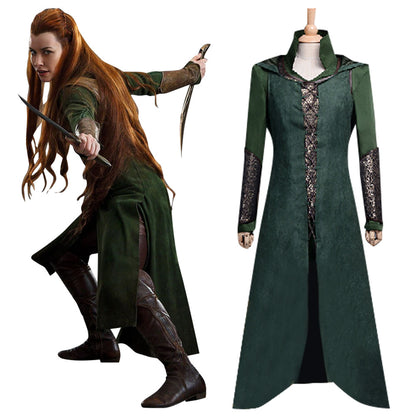 Le Hobbit Tauriel Elfe Princesse Cosplay Costume